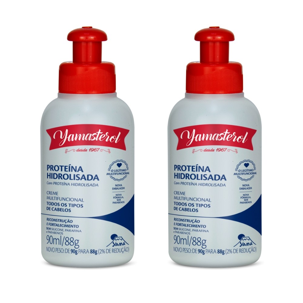 Kit 2 Yamasterol Proteína Hidrolisada 90ml Yamá