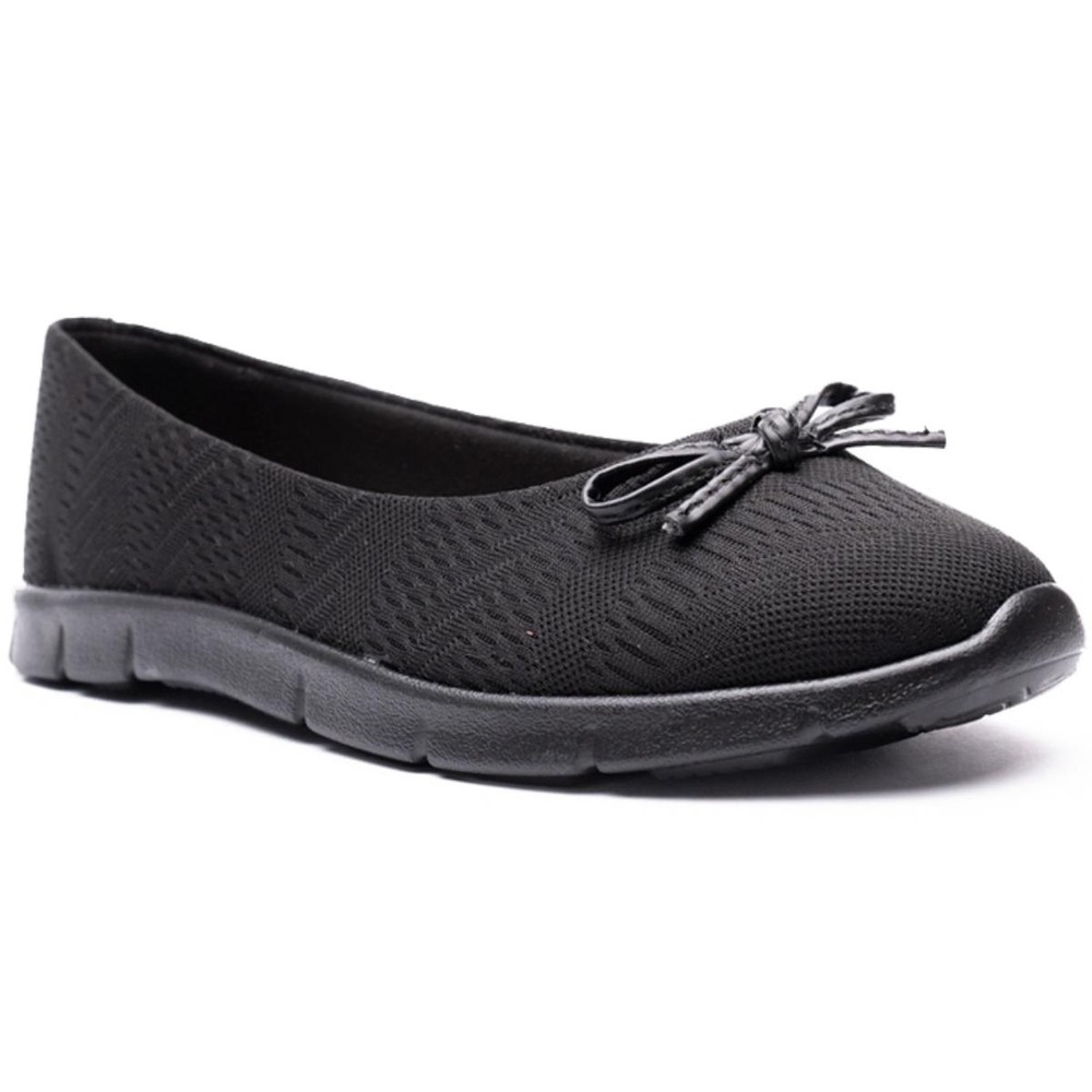 Sapatilha Moleca Laço Flatform Tecido Orion - Preto em Oferta na Shopee