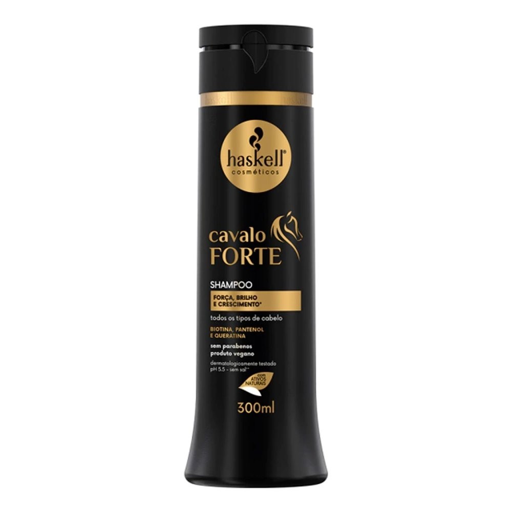 Shampoo Haskell Cavalo Forte - 300ml em Oferta na Shopee