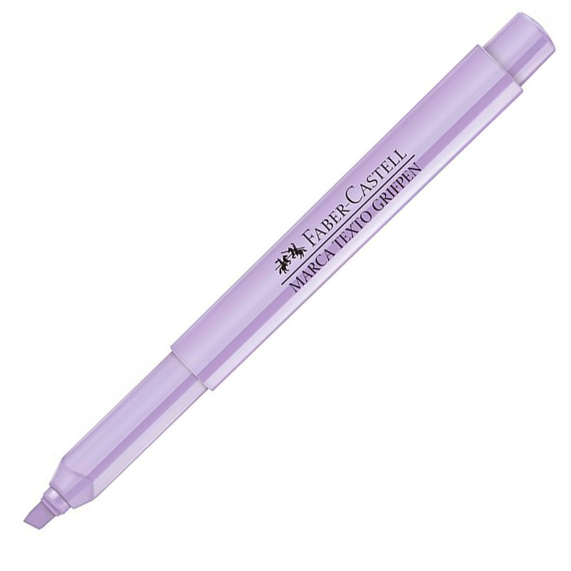 Pincel marca texto Grifpen Lilás Pastel MT/MIXTPZF Faber-Castell - Stationery