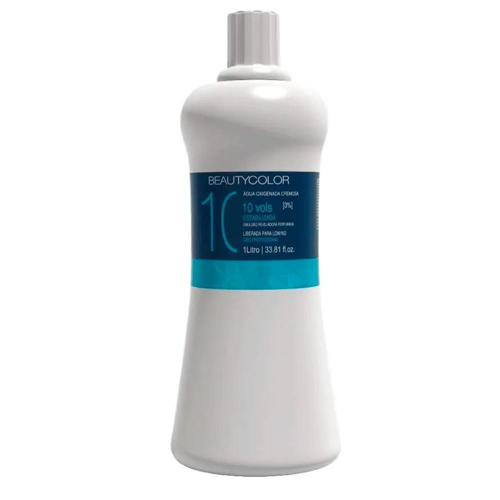 Água Oxigenada Cremosa Beauty Color Profissional 10 Volumes 1 Litro