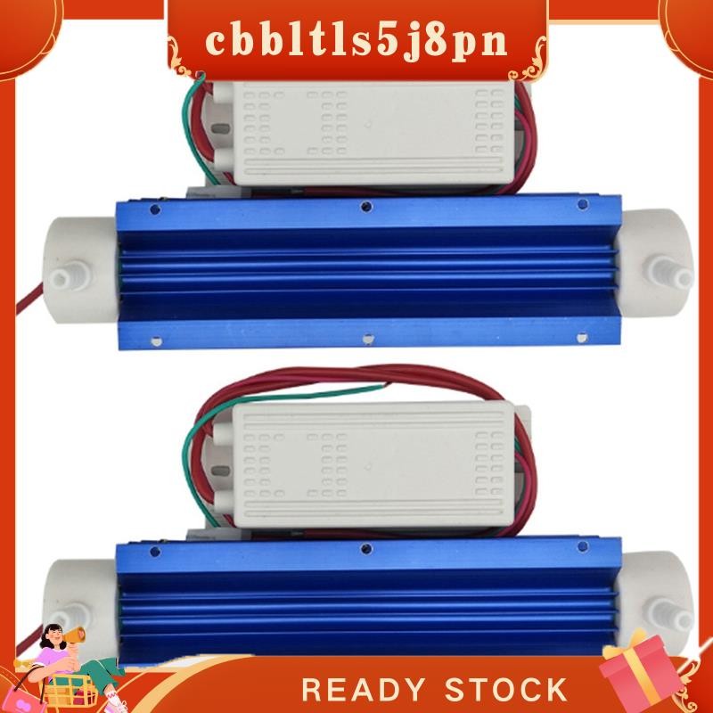 【 Cbbltltls5j8pn 】 2X 220V 10G Tubo Cerâmico Refrigerado A Ar Gerador De Ozônio