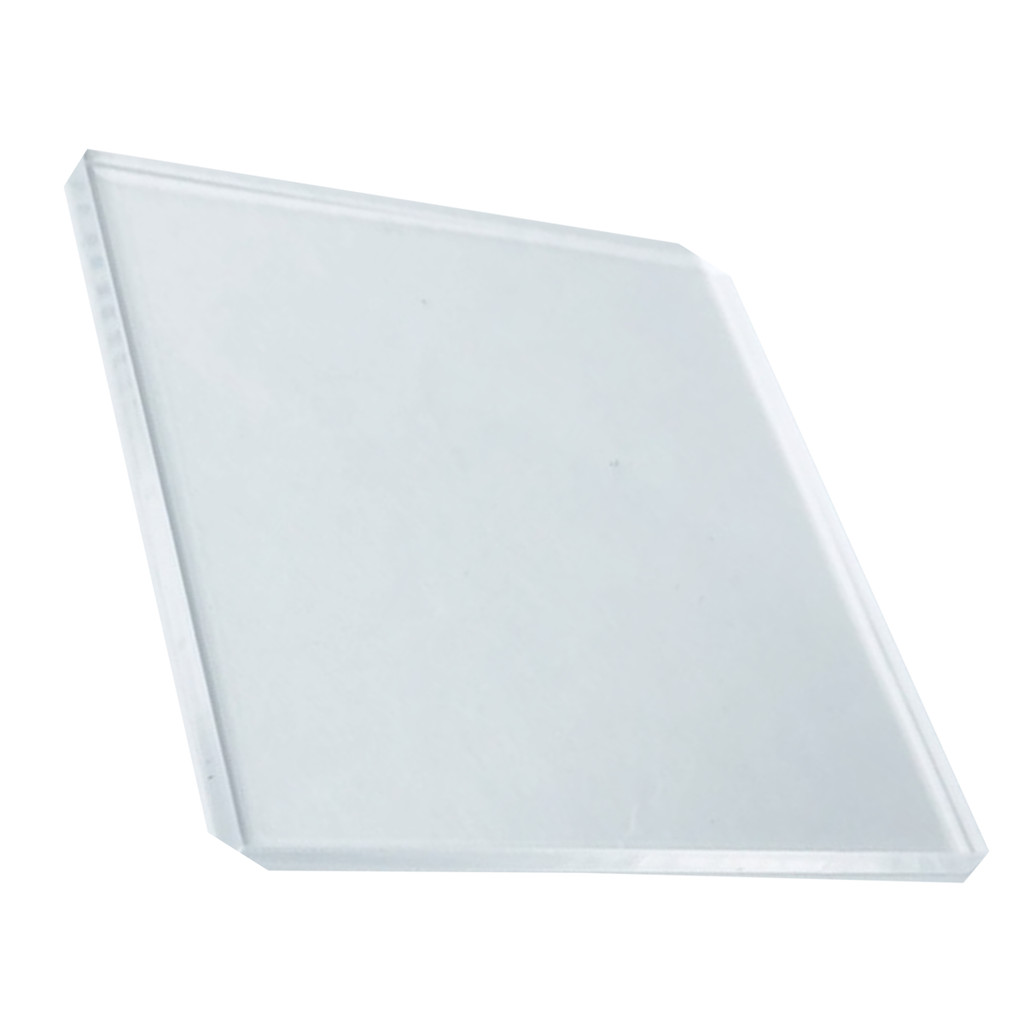 Chapa placa acrílico cristal transparente 40cm X 18cm X 5mm