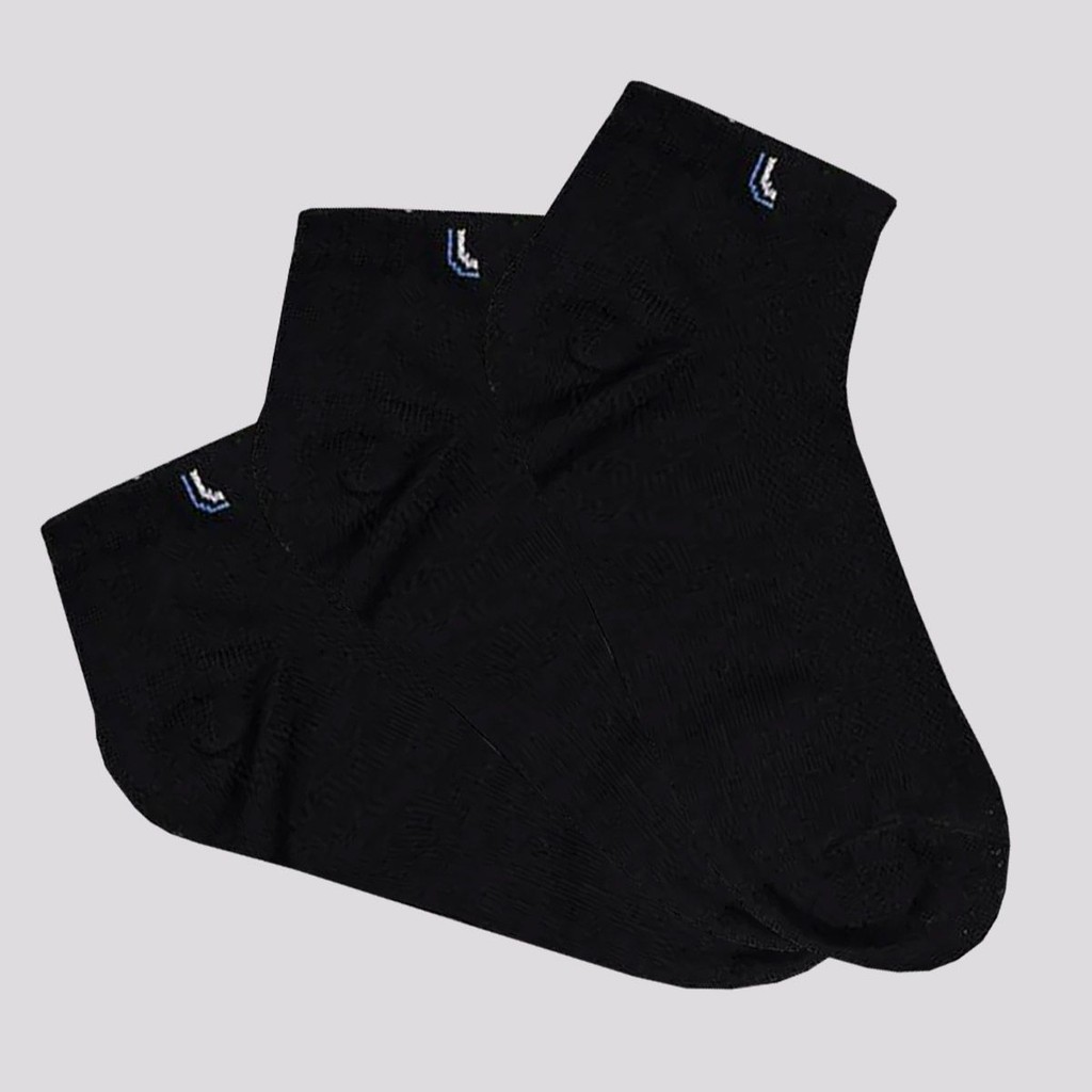 Kit Meia Lupo Cano Curto 9 Pares Preta em Oferta na Shopee