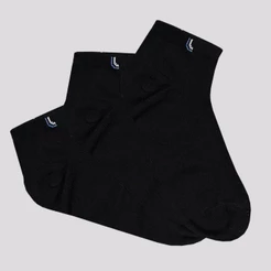 Kit Meia Lupo Cano Curto 9 Pares Preta