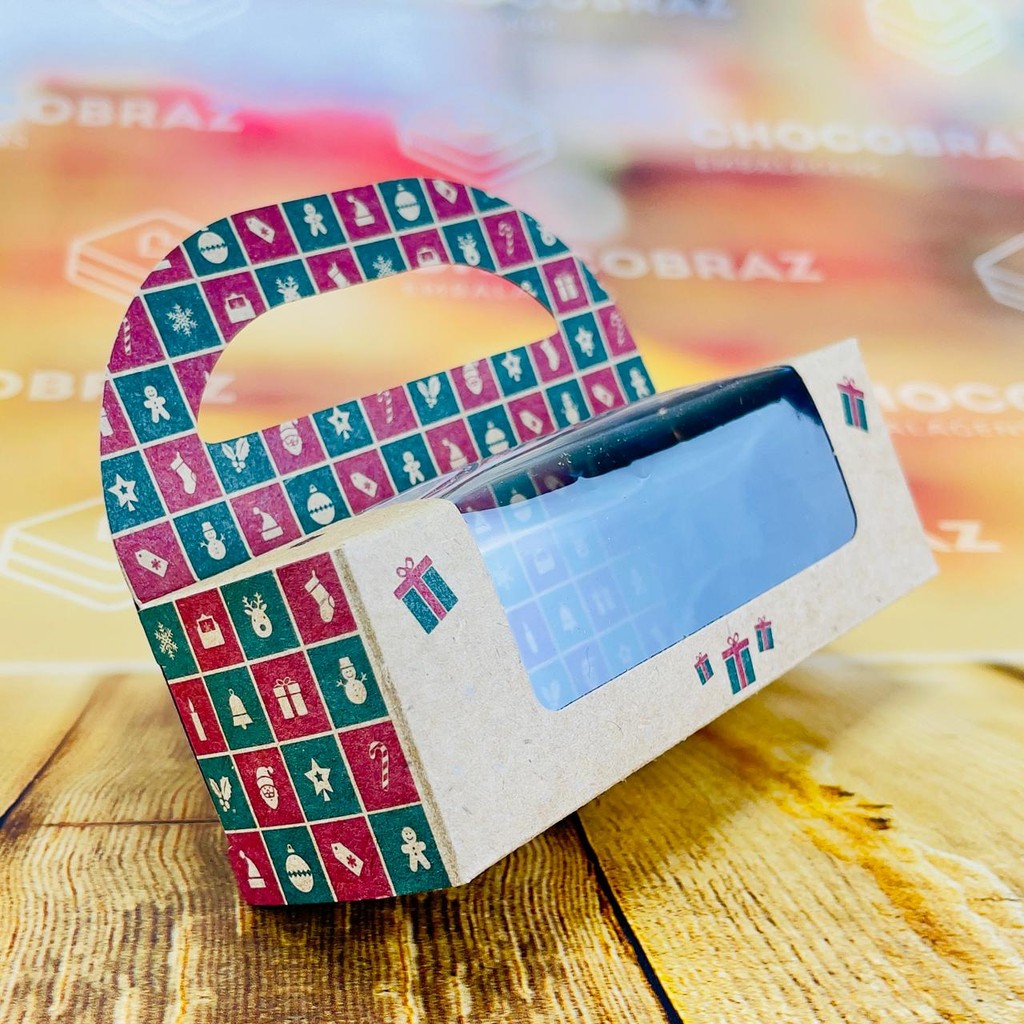30 MALETA 03 DOCES NATAL KRAFT ID5062 (NATAL IDEIA 2025) (CHOCO)