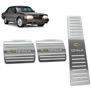 Pedaleira Opala 80/92 Manual Aço Inox - Não fura o pedal em Oferta na Shopee