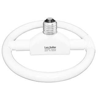 Lâmpada Fluorescente Circular T5 22W 220V E27 Branco Frio em Oferta na Shopee