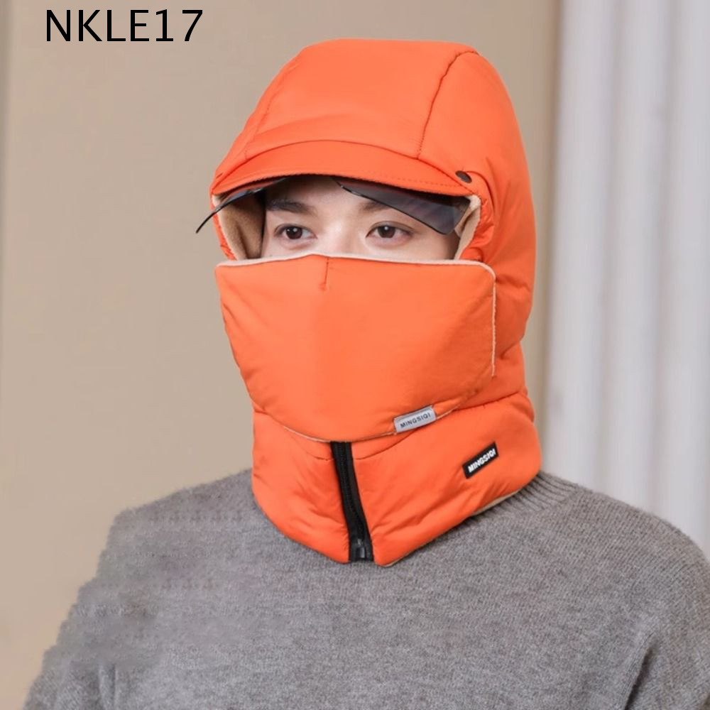 NKLE17 Chapéu De Inverno Quente , Protetor De Pescoço À Prova De Frio , Máscara De Esqui V...