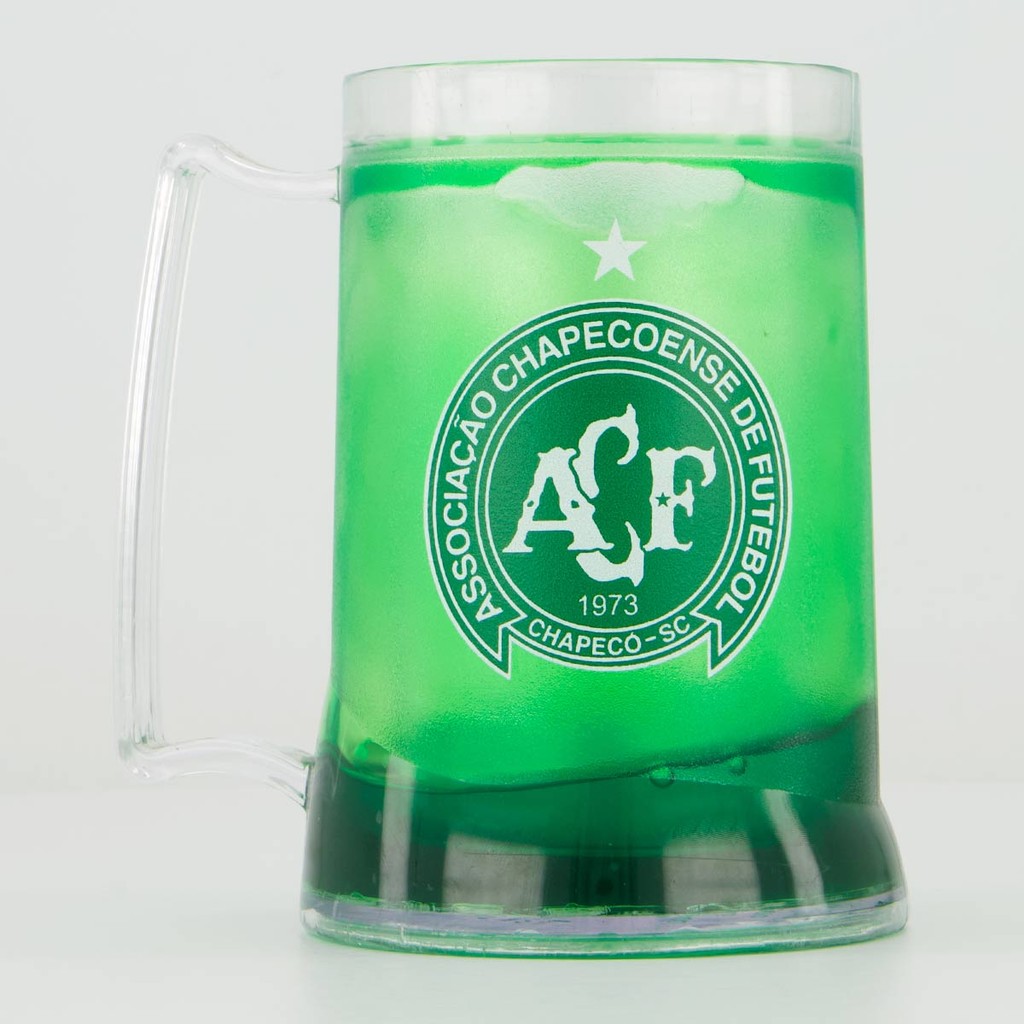 Caneca Gel Chapecoense Escudo em Oferta na Shopee