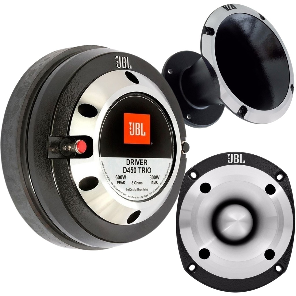 Kit Driver Jbl D450 Trio + Tweeter St400 + Corneta Hl14-50 em Oferta na Shopee