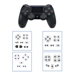 Kit Borrachas Condutivas Reparo Botões para Controle Playstation Ps4 Dualshock