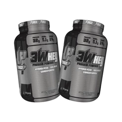 Kit 02 Whey Protein 3w Isolado 907g Force Up Com 32g Proteina Envio Imediato