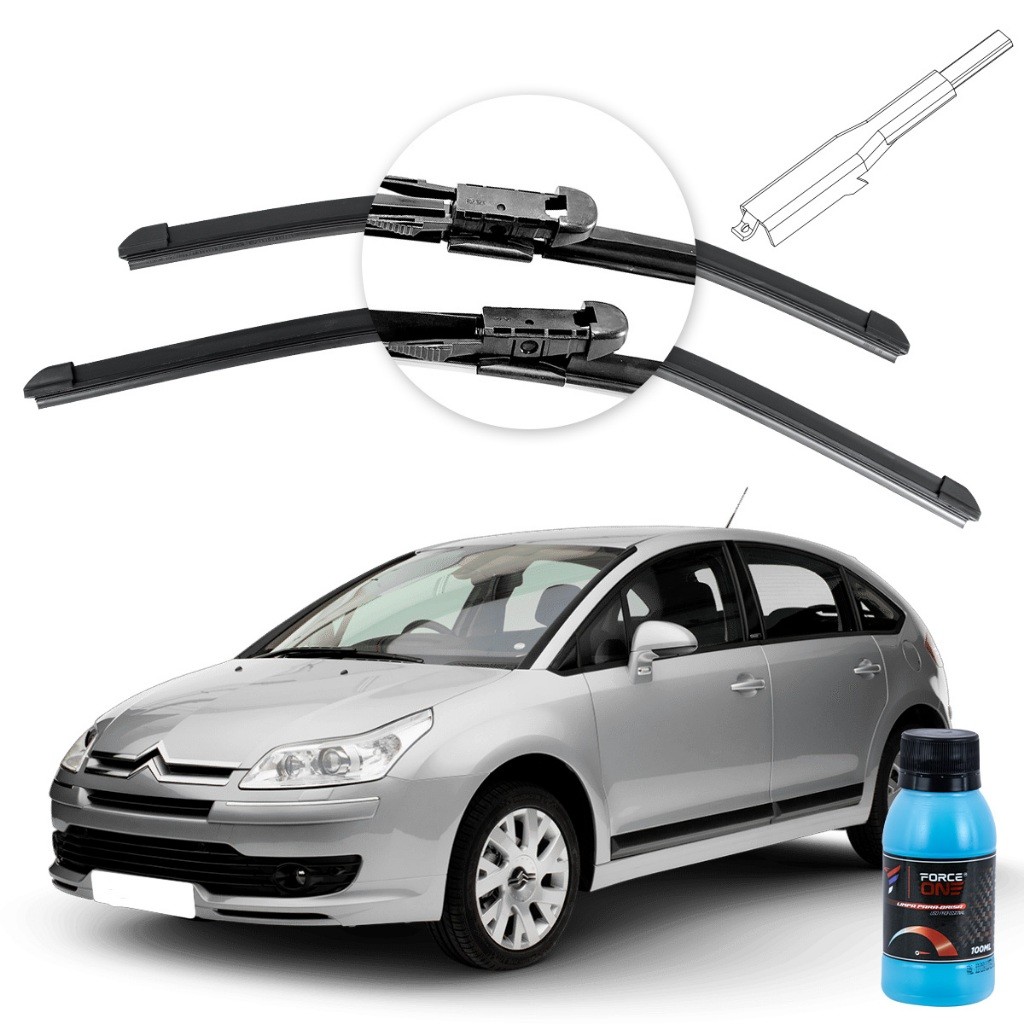 Limpador de Parabrisa Citroen C4/ C4 Pallas ano 07 a 14 Especifica em Oferta na Shopee