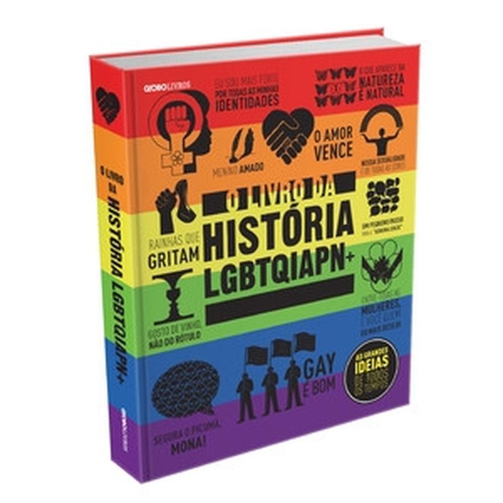 Livro O livro da história lgbtqiapn+ Livros Leitura Light