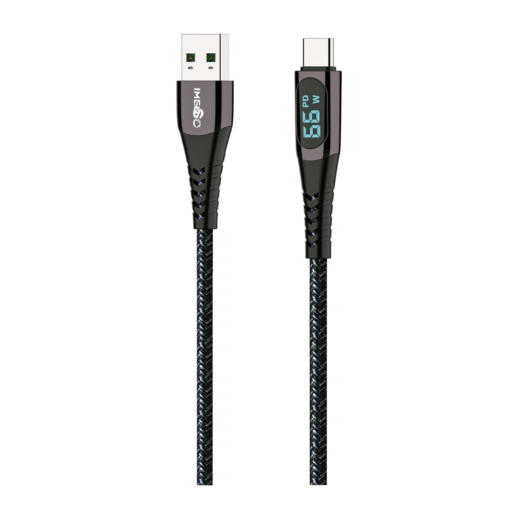 Cabo Imenso Ims-147 Usb-a/type-c 5a Saída 1m Nylon Trançado - Mobile & Gadgets