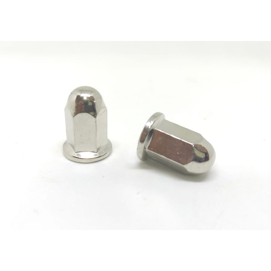Kit 2 Porcas Cega Escape 7mm Honda Cbx 750f / Cbx 750 Indy