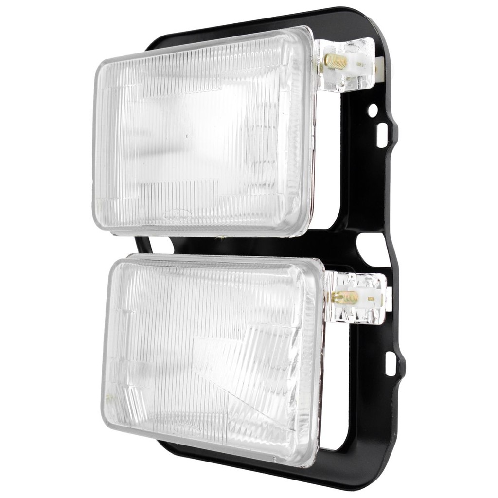 Par Farol Duplo Vidro Ford F1000 F4000 1985 86 À 1991 + Lamp — imagem 2 de 2