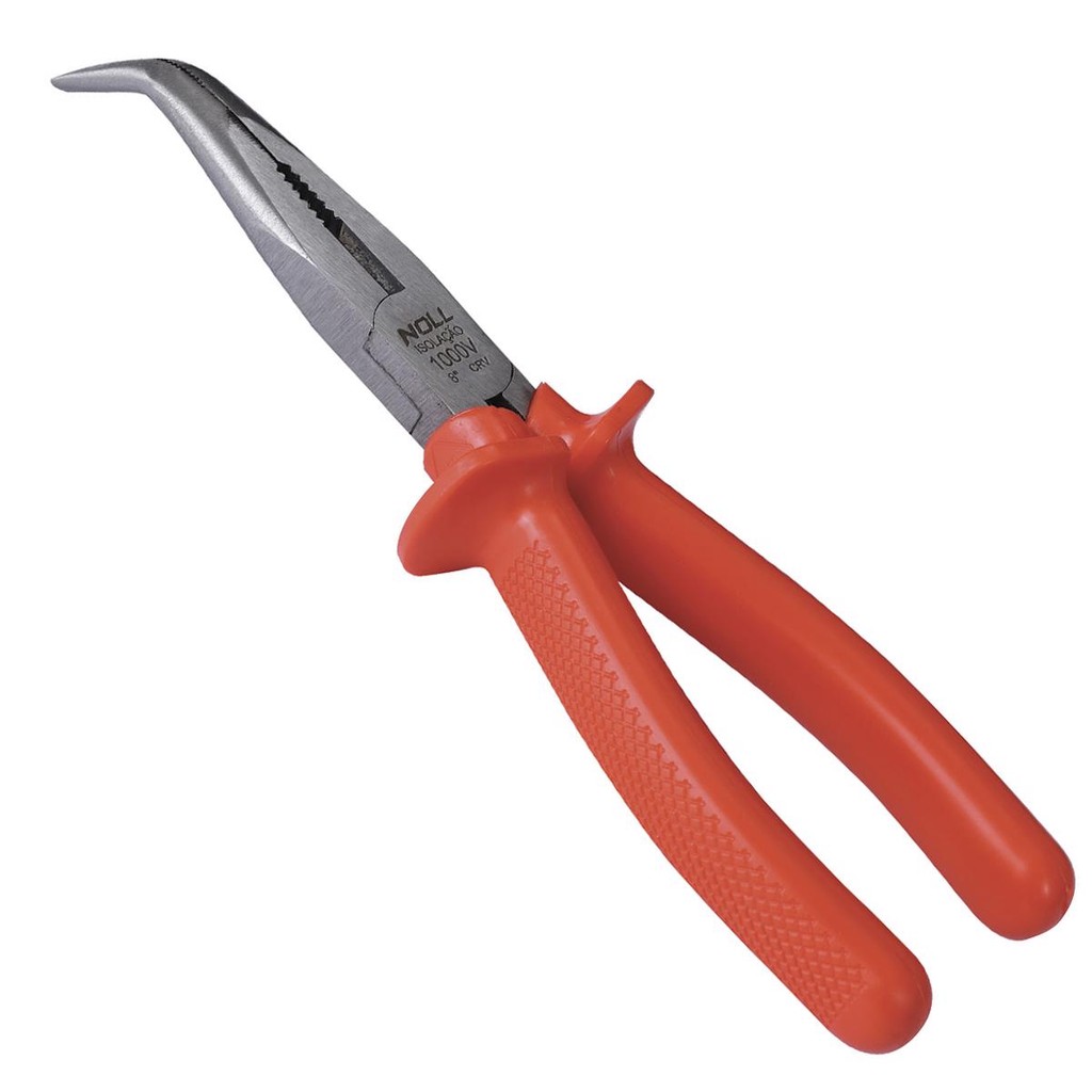 Alicate de Bico Meia-Cana Curvo 8'' (381,0002) - Noll em Oferta na Shopee
