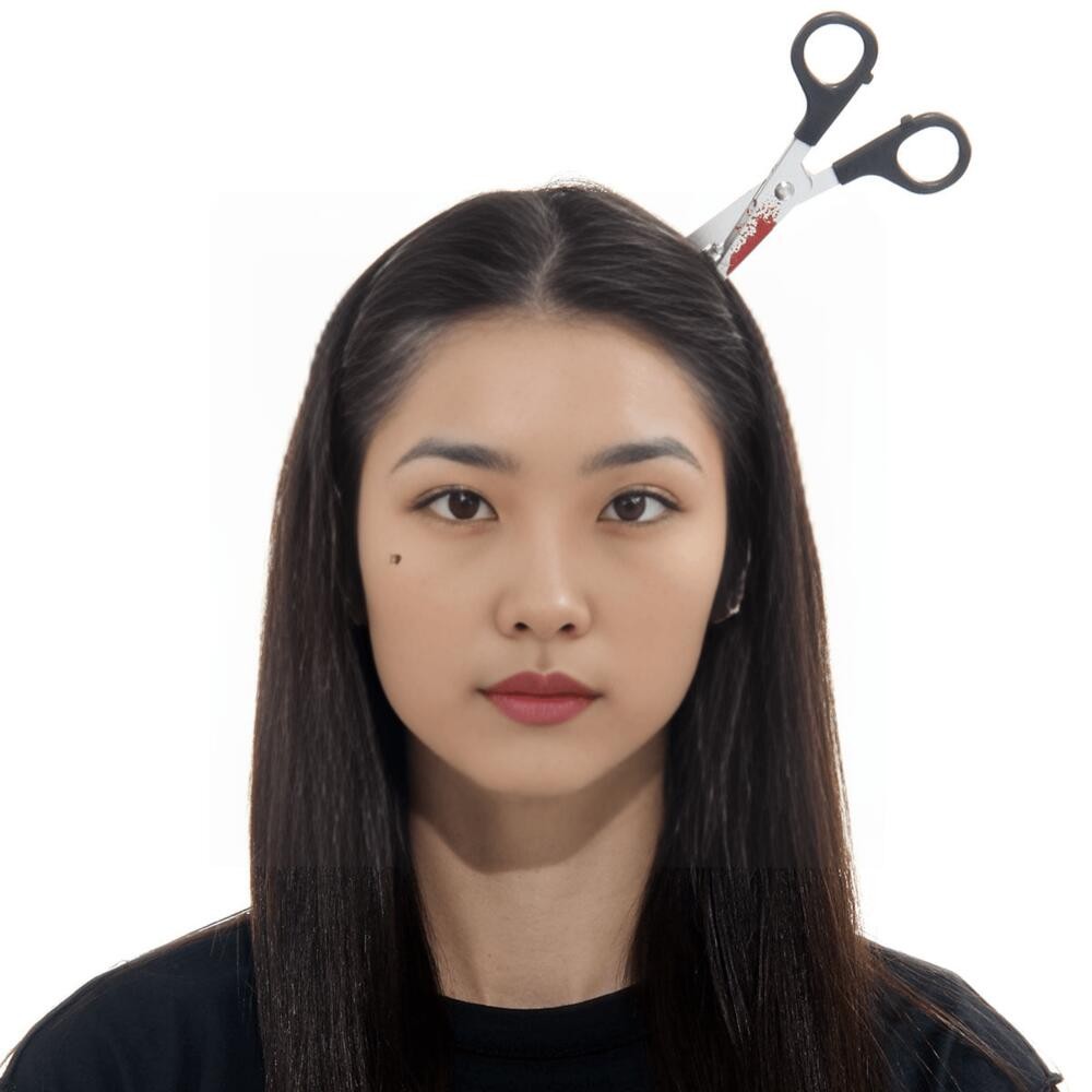 Tiara Tesoura Acessório De Halloween Abrakadabra Fantasias
 em Oferta na Shopee