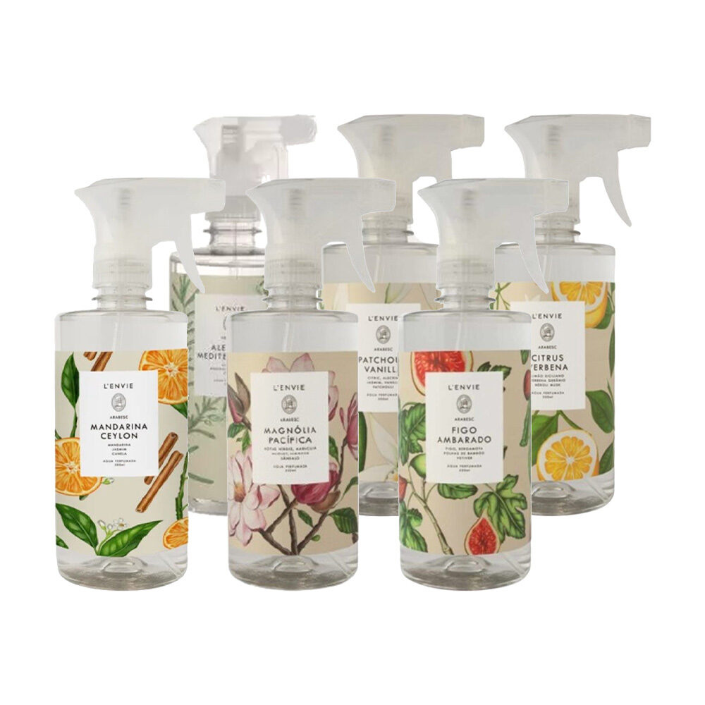 Água Perfumada 500ml L’envie Aromas Diversas Fragrâncias em Oferta na Shopee