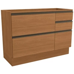 Balcão Pia Kappesberg G746-CN 1 Porta 4 Gavetas 120cm Sem Tampo