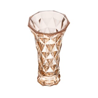 Vaso Lyor Diamond de Vidro Âmbar 15cm x 8cm x 25cm em Oferta na Shopee