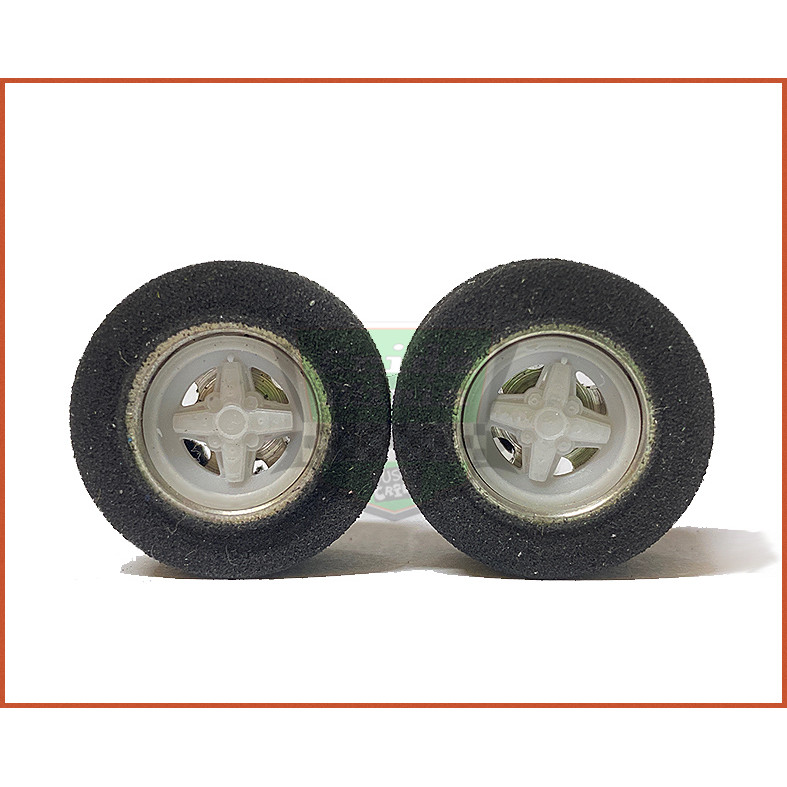Inserts Cruz de Malta 4 Furos para Rodas de Slot Car - Autorama - Escala 1/32