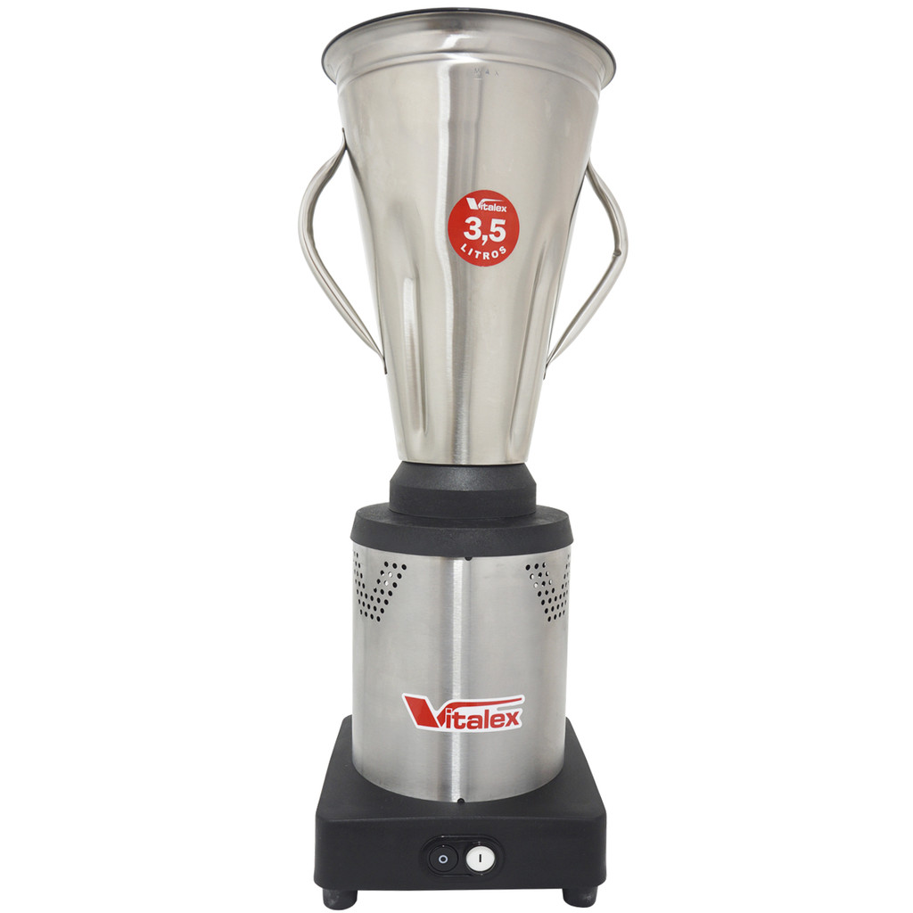 Liquidificador Industrial Alta Rotação 3.5 1200W Copo Inox Profissional Vitalex LI-3.5