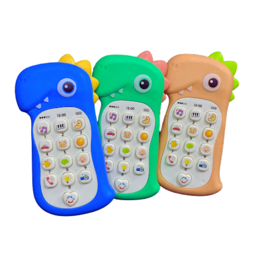 Celular musical infantil Dino .