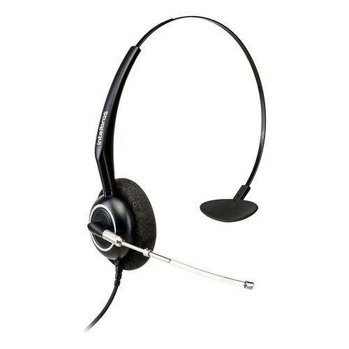 Fone Headset Usb Para Telemarketing Intelbras Ths-55 Preto