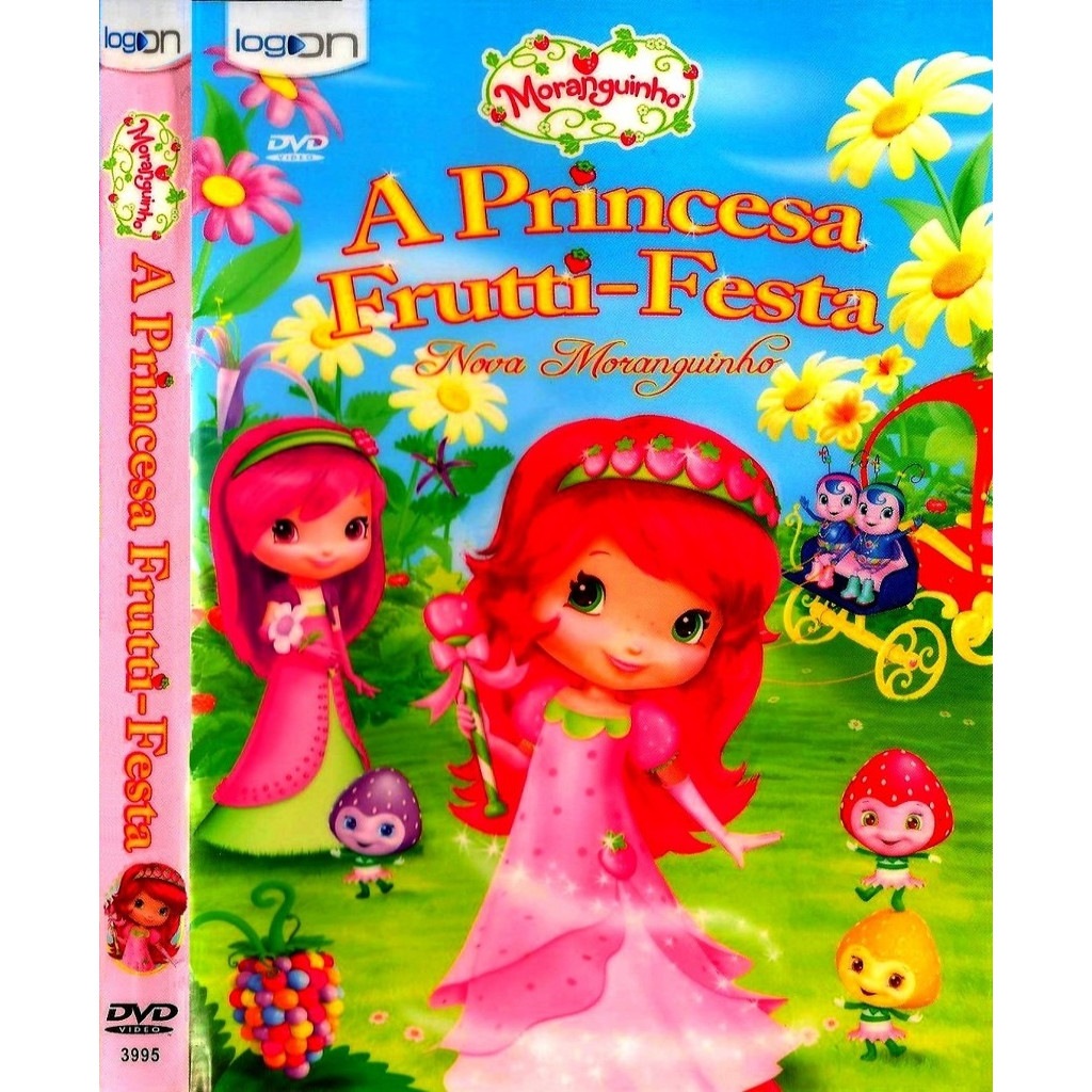 DVD Moranguinho A Princesa Frutti-Festa editora