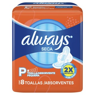 Absorvente Always Super Proteção Seca C/Abas 8Un em Oferta na Shopee