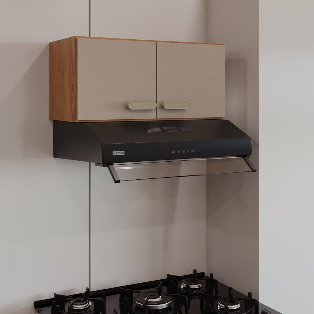 Armário Aéreo Modulado Para Geladeira Fidelitá Mariana 70cm 2 Portas Freijó/Camurça em Oferta na Shopee