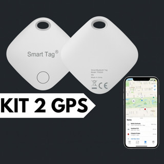 Mini Localizador Smart AirTag Rastreador GPS Anti-Perda Bluetooth Objetos Pet Carro Moto Bolsa Malas em Oferta na Shopee