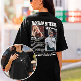 Camiseta Marília Mendonça Cantora Biografia Camisa Unissex Exclusiva Algodão 30.1 Qualidade Premium em Oferta na Shopee