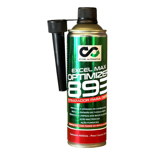 Excel Max Optimizer 893 Otimizador Diesel 600 ml Via Tanque