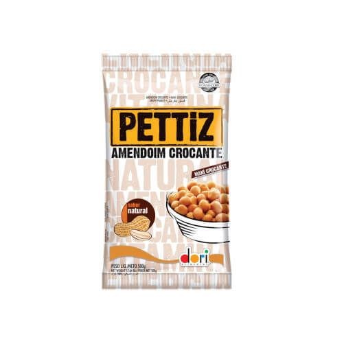Amendoim Pettiz Croc. Natural 500 gr Dori
