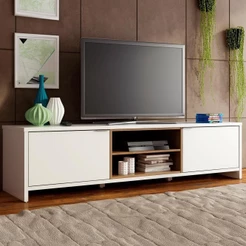 Rack para TV Metz Branco 180cm Madesa