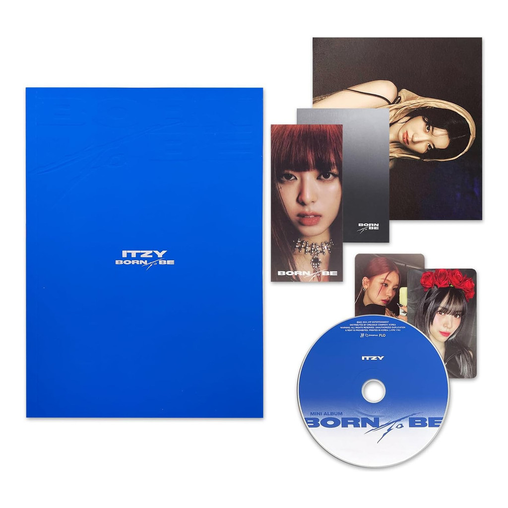Album Itzy - Born To Be Standart Versão Azul