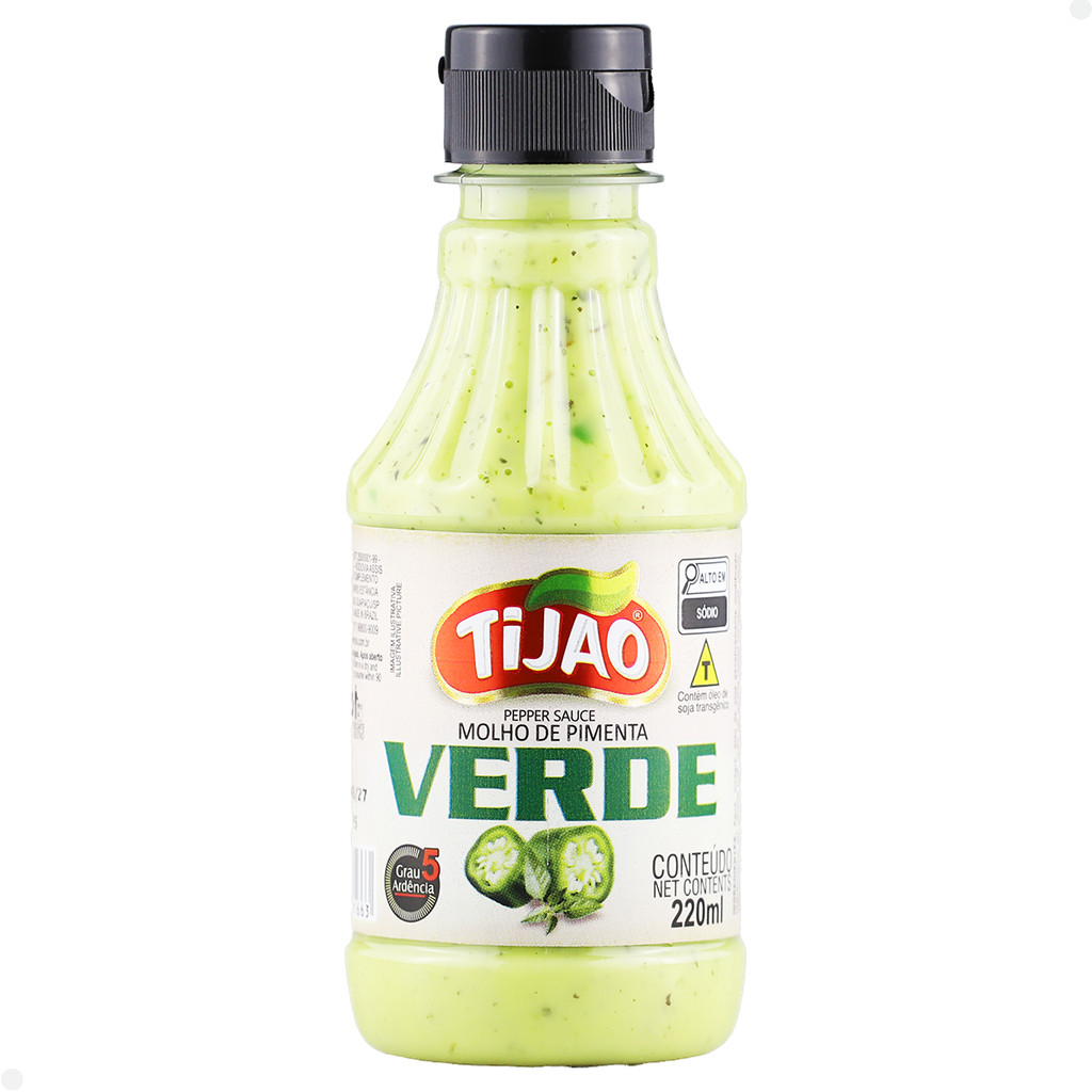 Molho de Pimenta Verde Tijão 220ml em Oferta na Shopee
