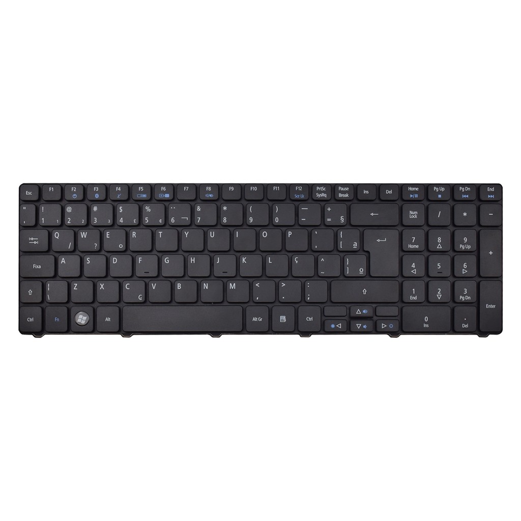 Teclado para Notebook Acer Aspire 5250 | Preto ABNT2 - F3 BLUETOOTH - Computers & Accessories