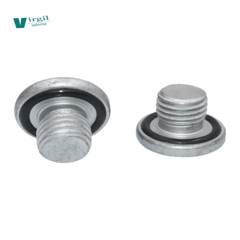 2 PCS Parafuso De Drenagem De Óleo Primer Peças Automotivas Prata Para Cruze 90502556 90528145