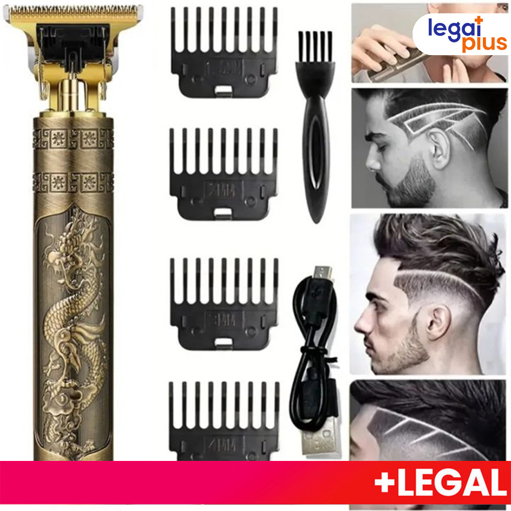 Máquina De Cortar Cabelo Para Barba Masculina, Barbeador Aparador Elétrico Profissional