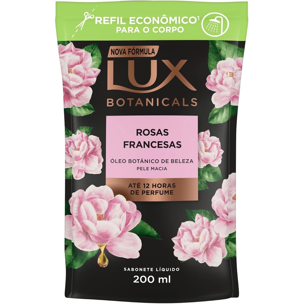 Sabonete Lux Liquido Rosas Francesas 200ml em Oferta na Shopee
