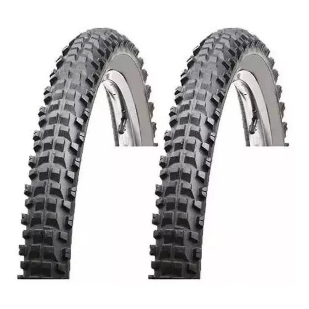 Par Pneus Bicicleta Mtb Vee Rubber Aro 26 X 2.30 Stout Cravo Bike Balão