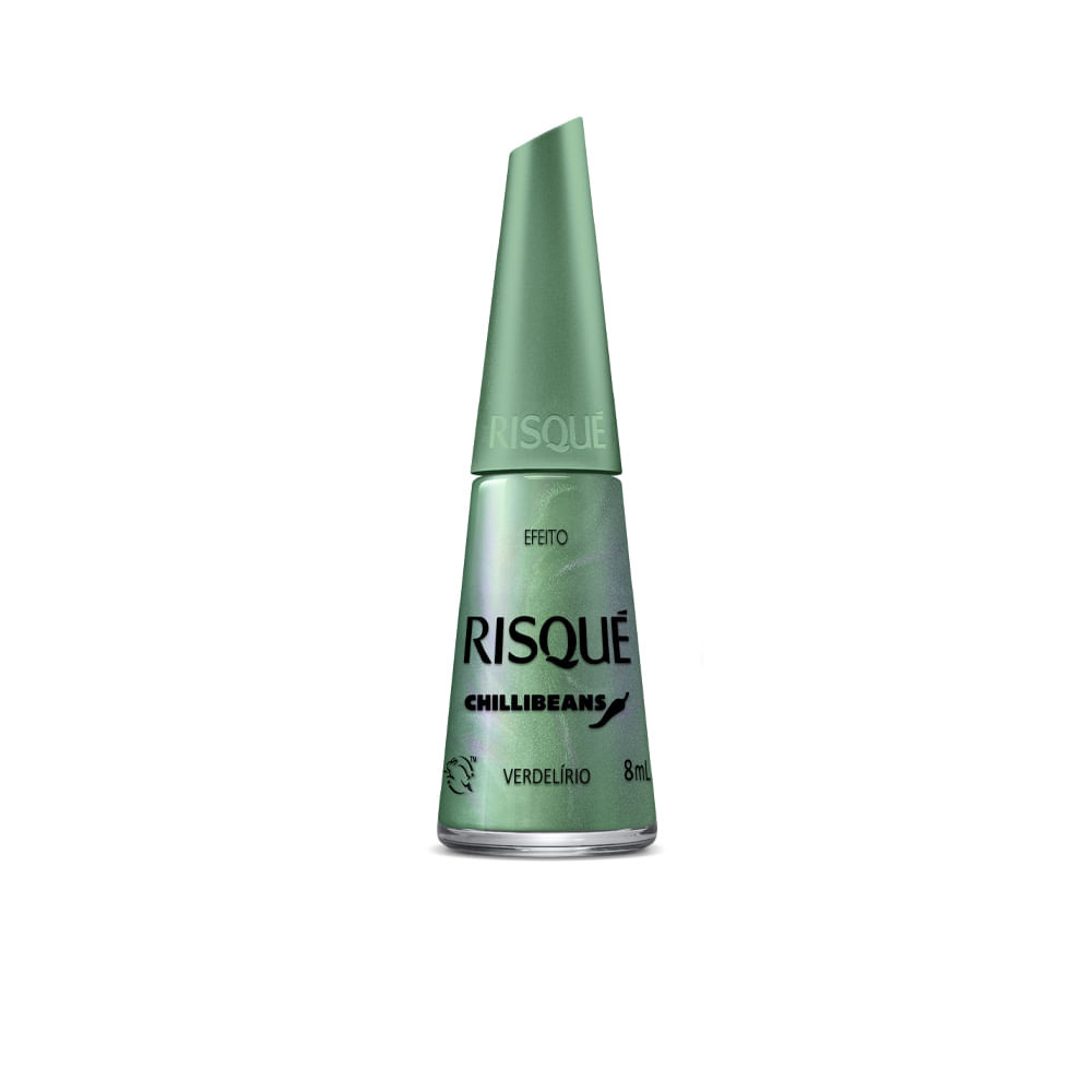 Esmalte Risqué Chilli Beans Verdelírio 8ml - Beauty