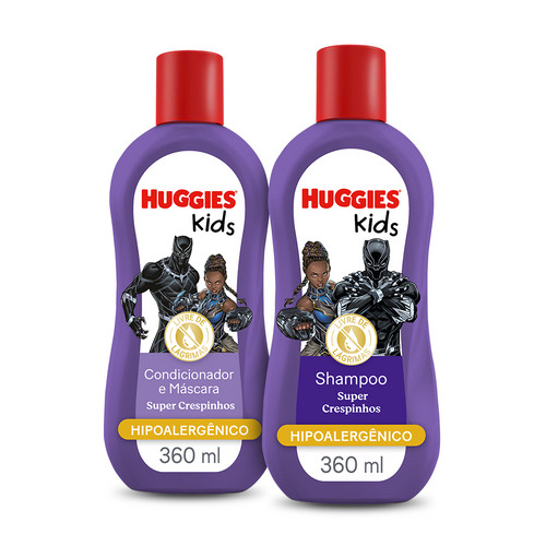Kit 2 Itens Huggies Kids Super Crespinhos - 1 Un em Oferta na Shopee