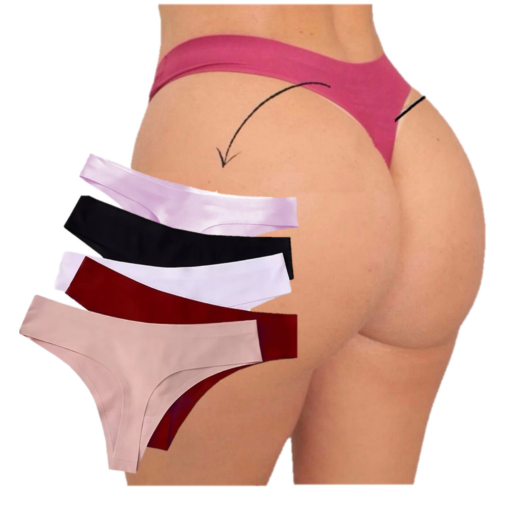 Calcinhas Fio Dental Corte a Laser Sem Costura Super Confortáveis