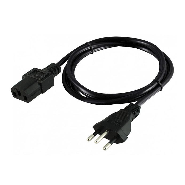 Cabo de Forca Pichau, 1.5m, 3 Pinos, Preto, PG-PWC-BL01